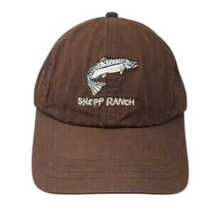 Shepp Ranch Slideback Baseball Cap Brown One Size Fahrenheit Headwear Company